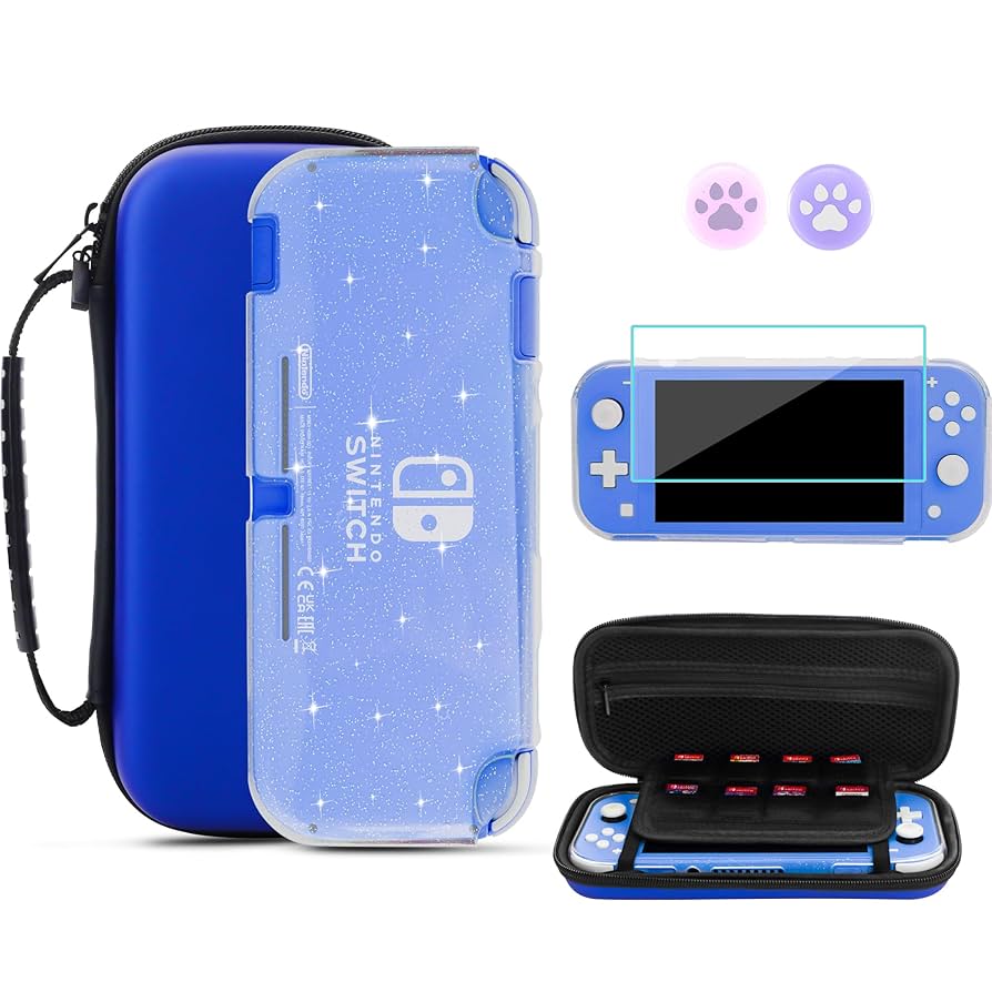 ゆーた‼️Nintendo Switch Lite ブルー ケース付き 青 ケース付き