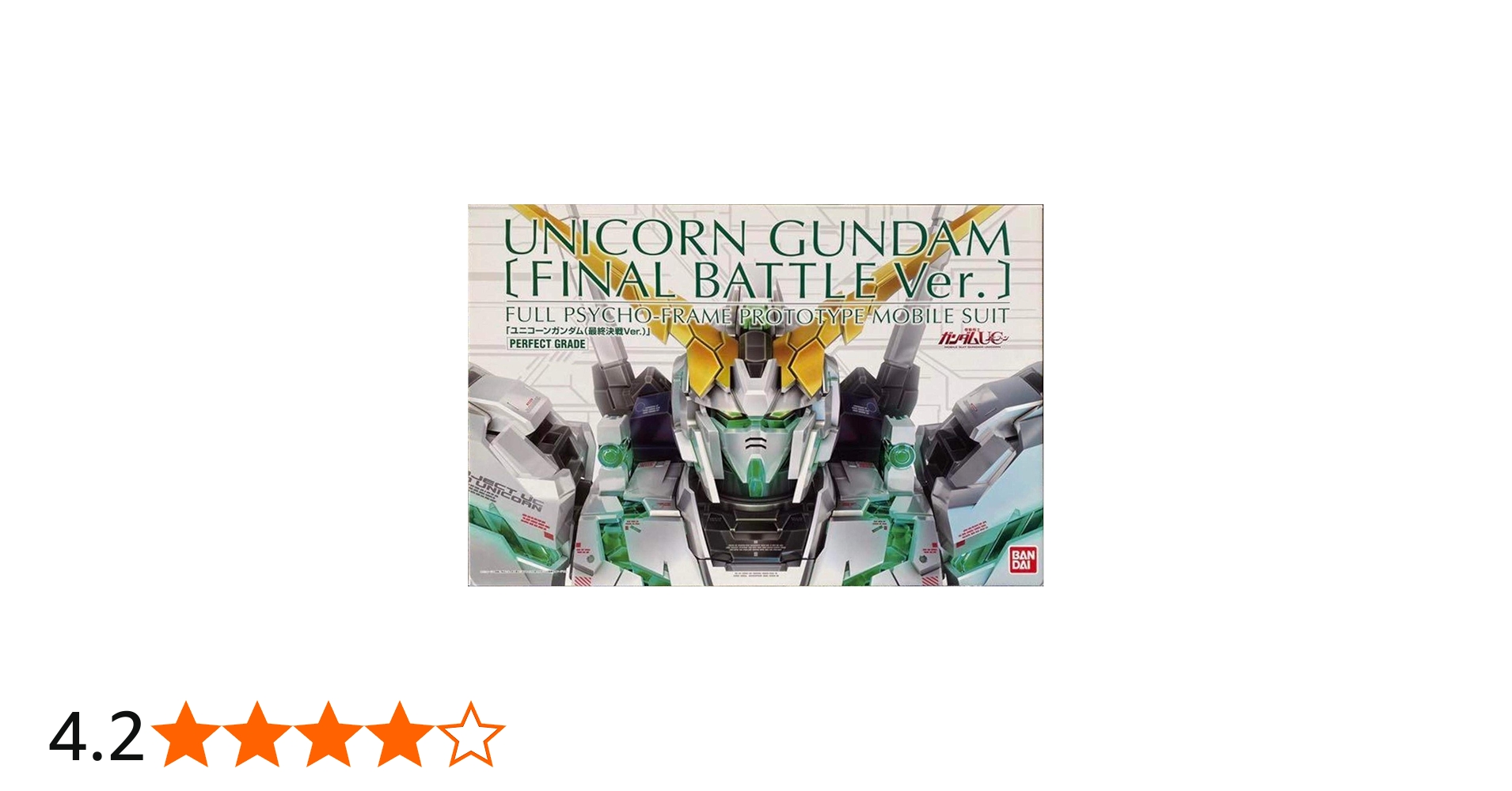 Amazon.co.jp: Bandai PG 1/60 RX-0 Unicorn Gundam (Final Battle Ver