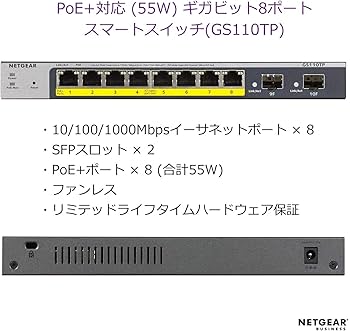Amazon | 【正規品】 ネットギア NETGEAR スイッチングハブ 8ポート 1G