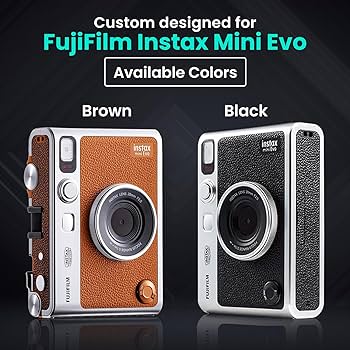 Amazon.com : Fujifilm Instant Mini EVO Hybrid Camera (Black