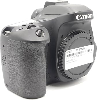 Amazon Canada: Canon 1263C004 EOS 80D Digital SLR Camera Body (Black)