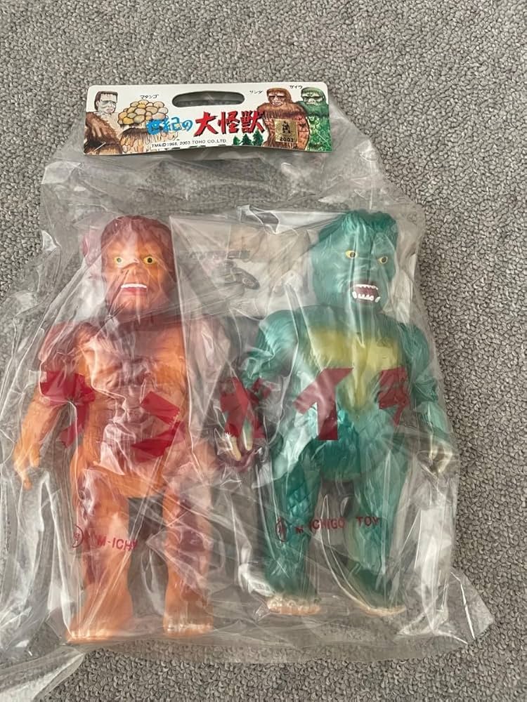 サンダ＆ガイラ（マルサン電撃）ソフビフィギュア2体セット 【公式通販】