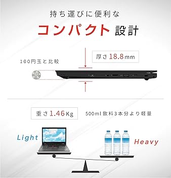 Amazon.co.jp: 【整備済み品】 Lenovo ThinkPad L380/13.3型 ノートPC