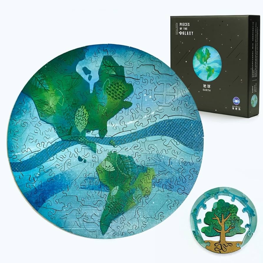 Amazon | 宇宙の破片 ジグソーパズル 地球 専用フレームセット ひとつ