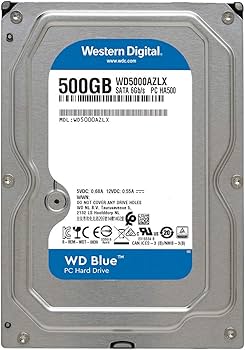 Amazon.com: Western Digital Blue WD5000AZLX 500GB 7200 RPM 32MB