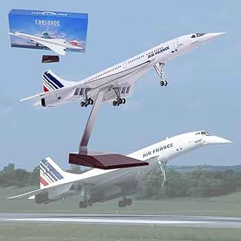 Amazon.co.jp: 19.7インチ 1:125 エールフランス コンコルド モデル