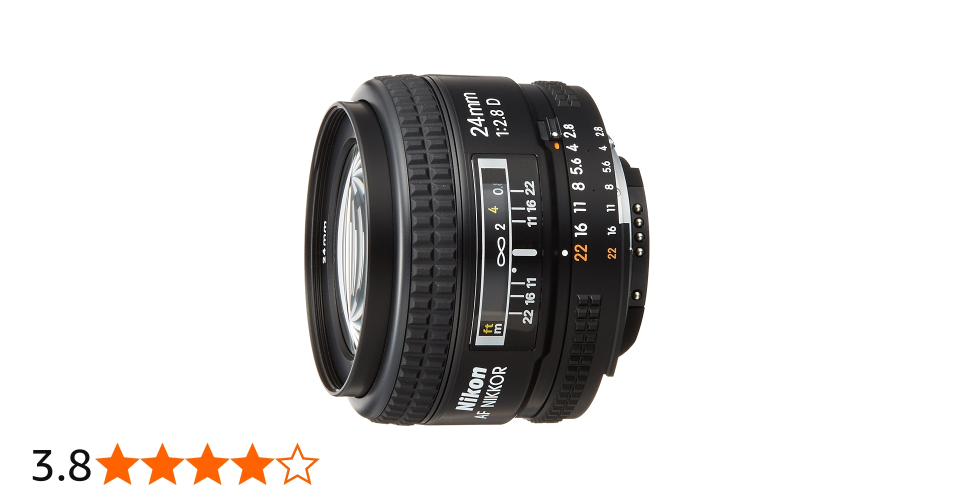 Amazon | Nikon 単焦点レンズ Ai AF Nikkor 24mm f/2.8 フルサイズ対応