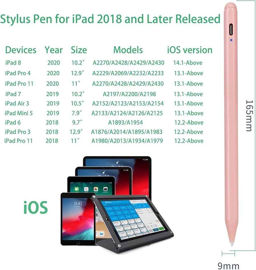 Amazon.com: iPad Air 5th Generation Pencil Apple iPad Pen 9th