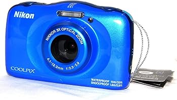 Amazon.co.jp: Nikon Digital Camera COOLPIX W100 Waterproof W100BL