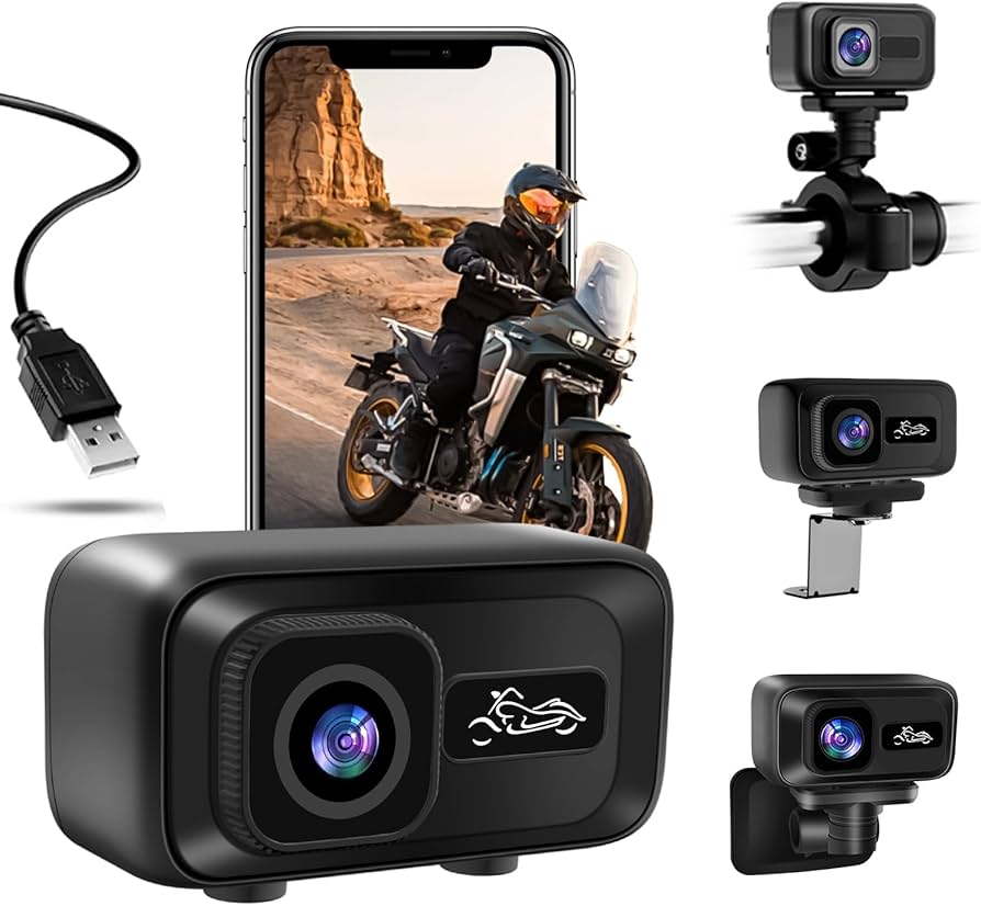 Amazon.co.jp: 2K バイク用 ドライブレコーダー SULUWU 小型 バイク