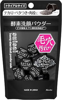 Amazon | suisai(スイサイ) ビューティクリア ブラック パウダー
