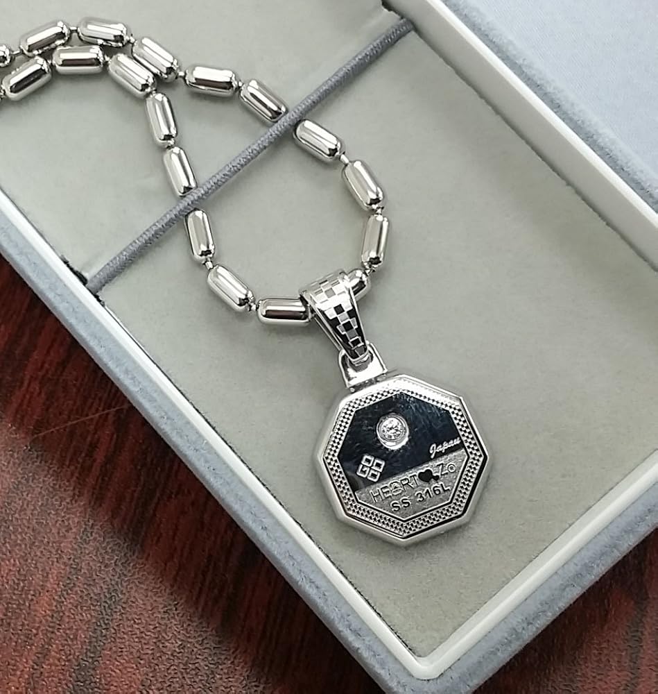 Amazon | [HEARTZ] 【ハーツネックレス】 ハーツスーパーメタリック八