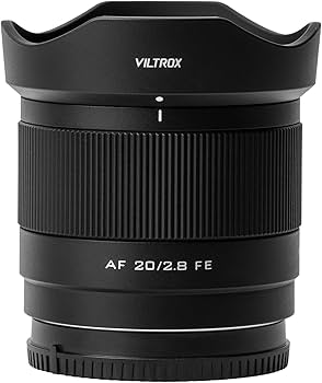 Amazon.com : VILTROX 20mm f2.8 FE, 20mm f/2.8 e-Mount Full Frame