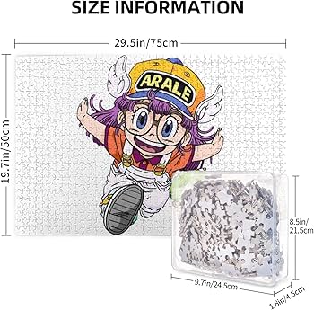 Amazon.co.jp: アラレちゃん アニメ ジグソーパズル 1000 ピース 大人