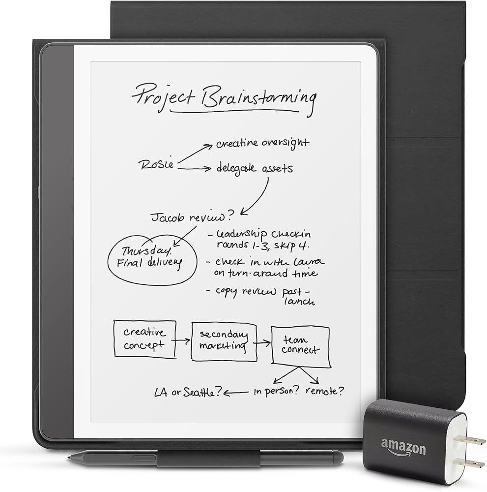Amazon.com: Amazon Kindle Scribe Essentials Bundle including