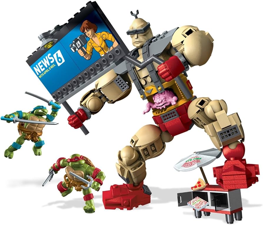 Amazon.com: Mega Bloks TMNT Collectors Krang's Rampage Building