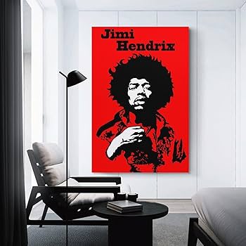 Amazon.co.jp: Jimi Hendrixジミヘンドリックスポスター歌手音楽