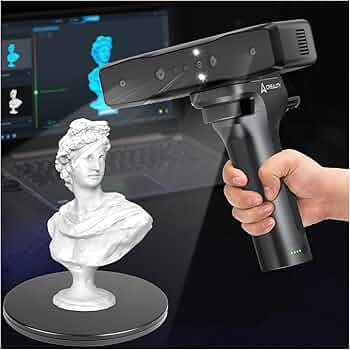 Amazon | Creality Otter Liteワイヤレス3Dスキャナー、ハンドヘルド高