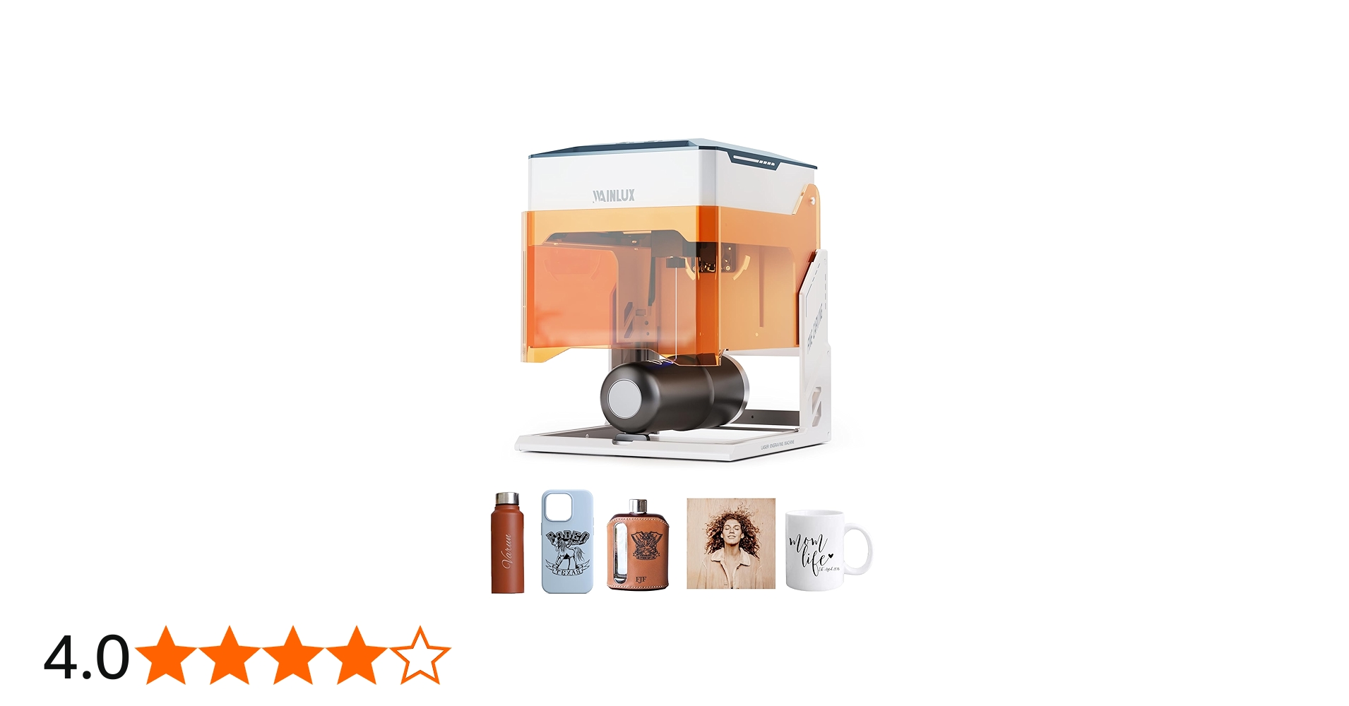 Amazon.co.jp: WAINLUX K10 3W レーザー刻印機、ミニレーザー彫刻機