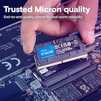 Amazon.co.jp: Crucial ノートPC用増設メモリ 16GB(8GBx2枚) DDR5