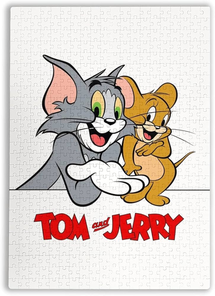 トムとジェリー展 会場限定 1000ピース ジグソーパズル トムとジェリー