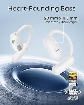 Amazon.com: soundcore AeroFit 2 by Anker, Open-Ear Headphones