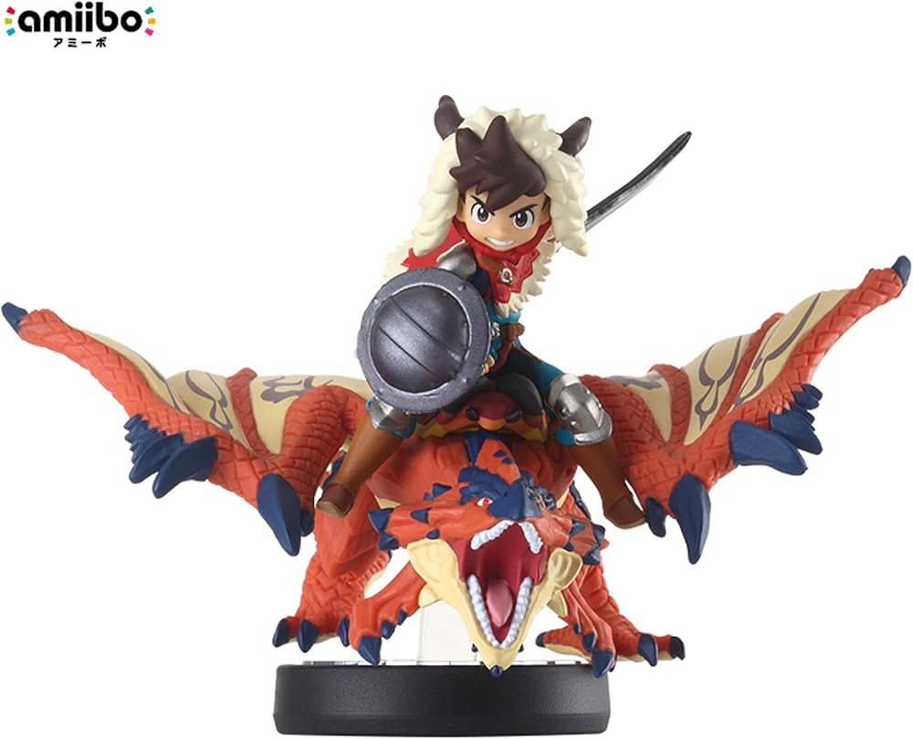 Amazon | amiibo 隻眼のリオレウス&ライダー(男の子