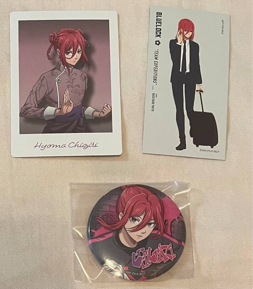 ブルーロック 千切豹馬 CASINO ディーラー 缶バッジ 20点セット ブルー