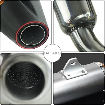 Amazon | JFG スリップオンマフラー TTR230 05-16 TW200 バイク