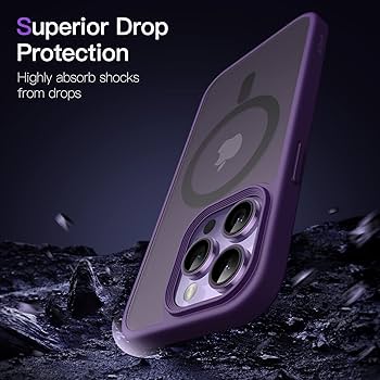 Amazon.com: JETech Magnetic Case for iPhone 14 Pro 6.1-Inch