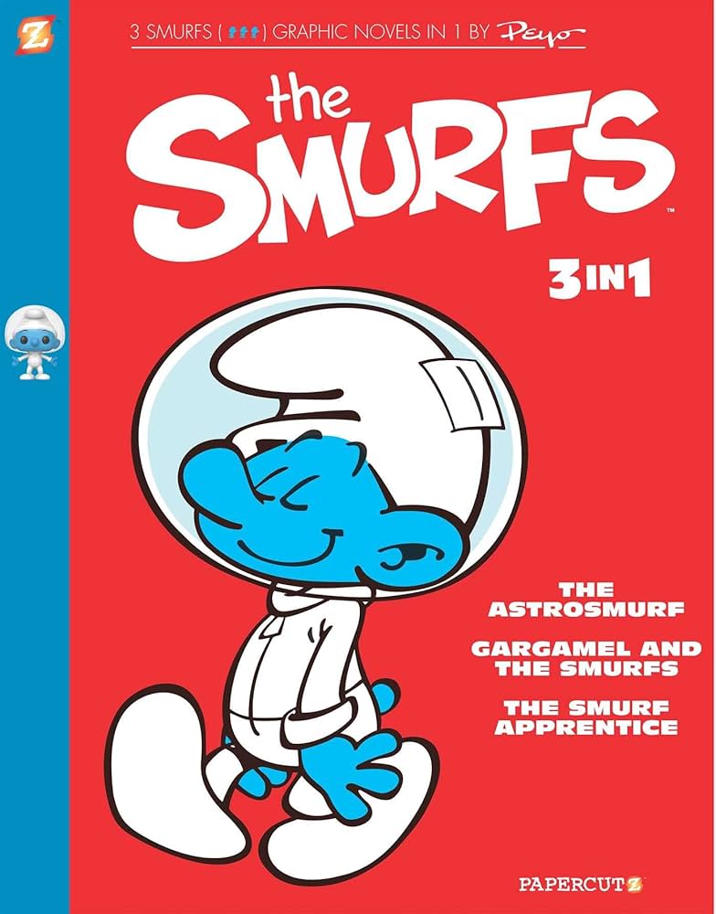 Amazon.com: The Smurfs 3-in-1 Vol. 3: The Smurf Apprentice, The