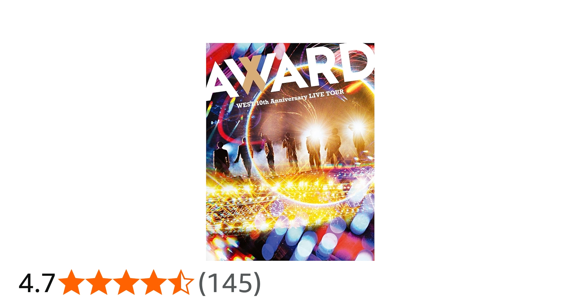 Amazon.co.jp: WEST. 10th Anniversary LIVE TOUR AWARD (初回生産限定
