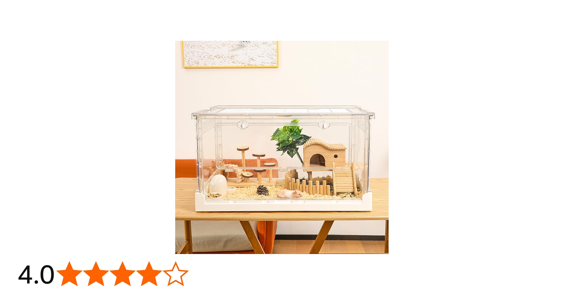 Amazon | Ruexue ハムスターケージ＆モルモット、小動物ペット用の完全