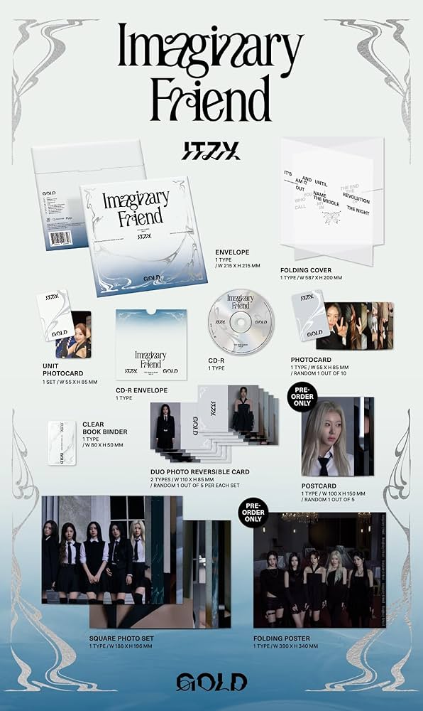 Amazon.co.jp: イッジ ITZY Gold [Special Edition] Album+Pre-Order