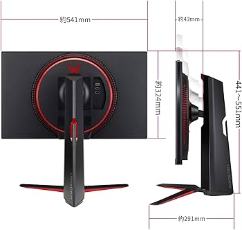 Amazon.co.jp: LG フレームレス ゲーミングモニター UltraGear 24GN650