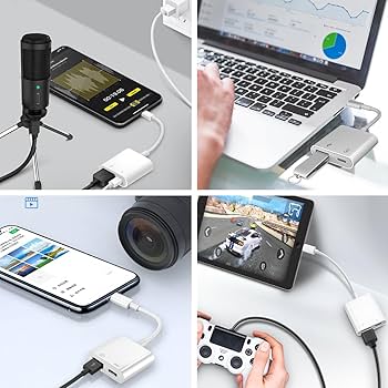 Amazon.co.jp: Hovvaa Lightning USBカメラアダプタ 2in1【正規MFi認証