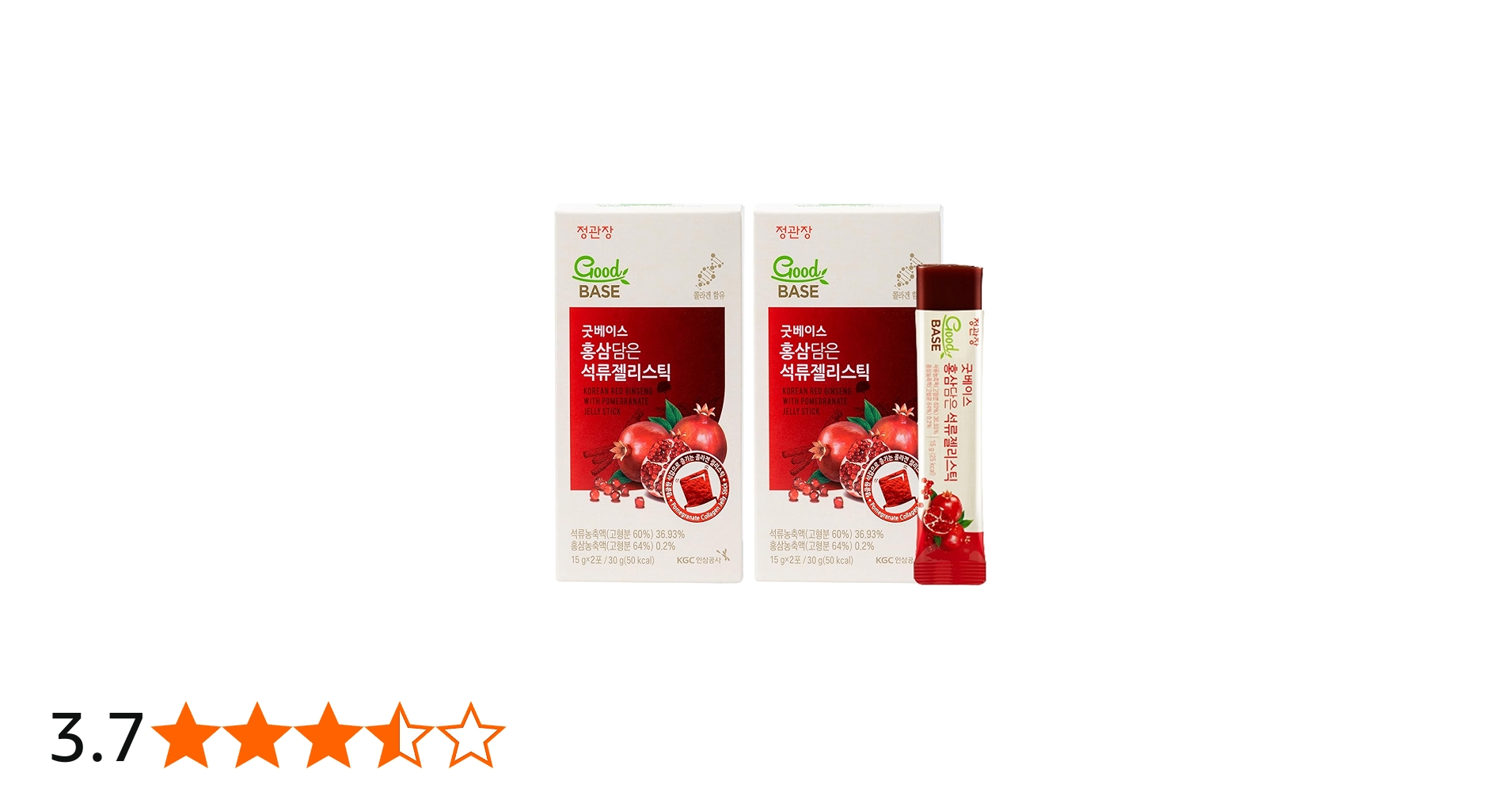 Amazon | 【公式 正官庄 海外ストア】 [お試し用] GoodBASE 紅参