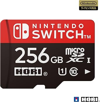 Amazon.co.jp: 【任天堂ライセンス商品】マイクロSDカード256GB for