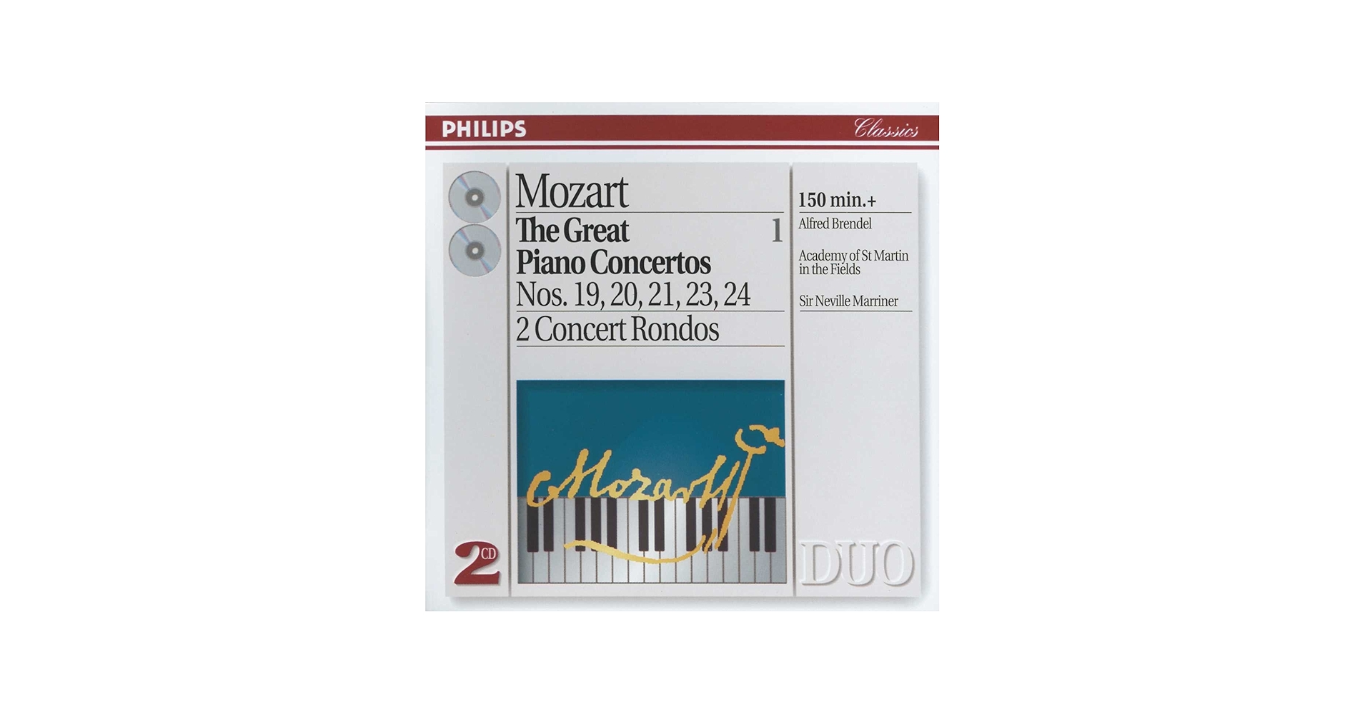 Wolfgang Amadeus Mozart, Neville Marriner, Academy of St. Martin