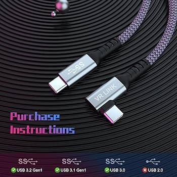 Amazon.com: Arzweyk Replacement Link Cable for Quest 2 Cord