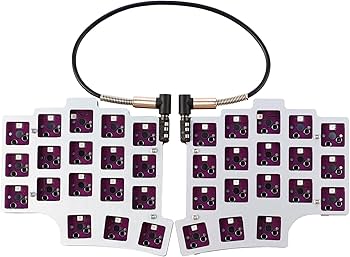 Amazon | YMDK スプリット36キー 人間工学 40% レイアウト ホット