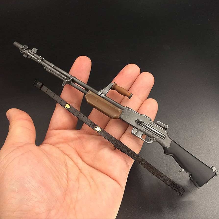 Amazon.co.jp: 1/6スケールM1918BAR軽機関銃 米軍ミニチュアプラモデル