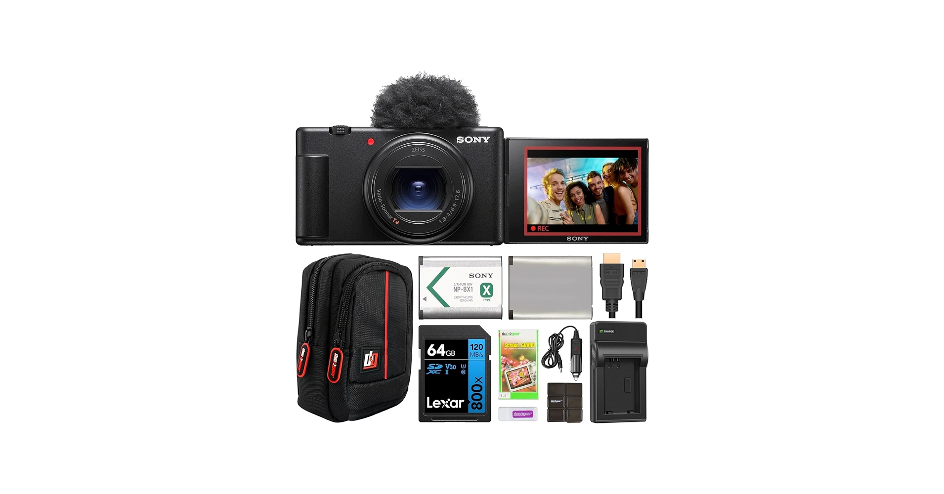 Amazon.com : Sony ZV-1 II Vlog Camera with 4K Video & 20.1MP for
