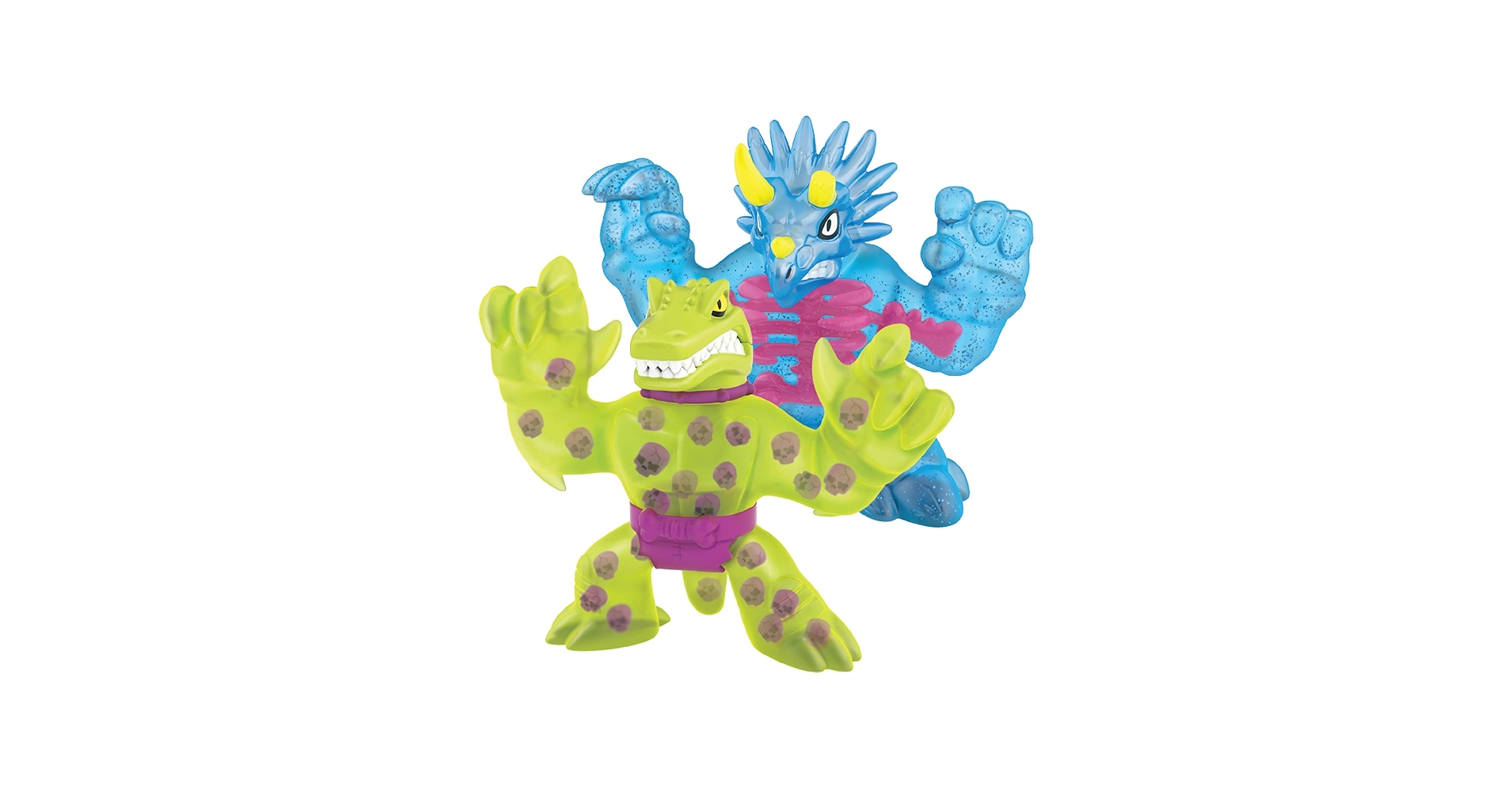 Amazon.com: Heroes of Goo Jit Zu Dino X-Ray Stone Age Rampage