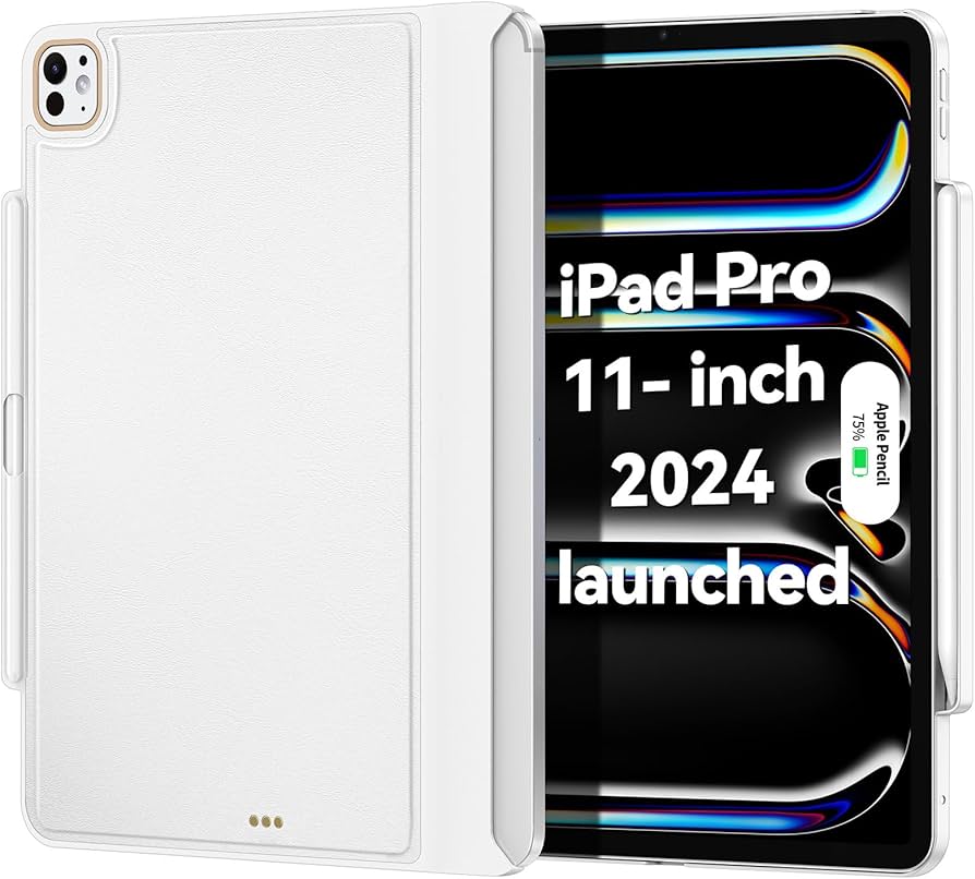 Amazon.com: Magic-Keyboard Compatible Case for iPad Pro 11 inch M4