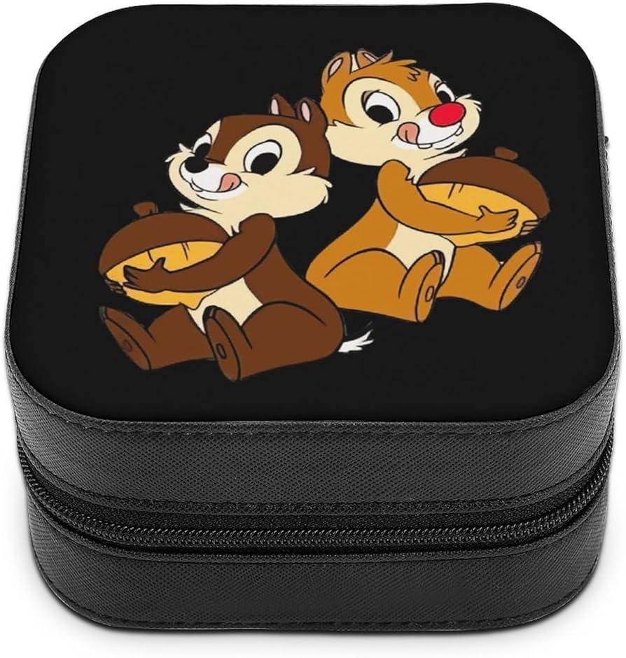 Amazon｜チップ＆デール ジュエリーボックス ジュエリーケース PU