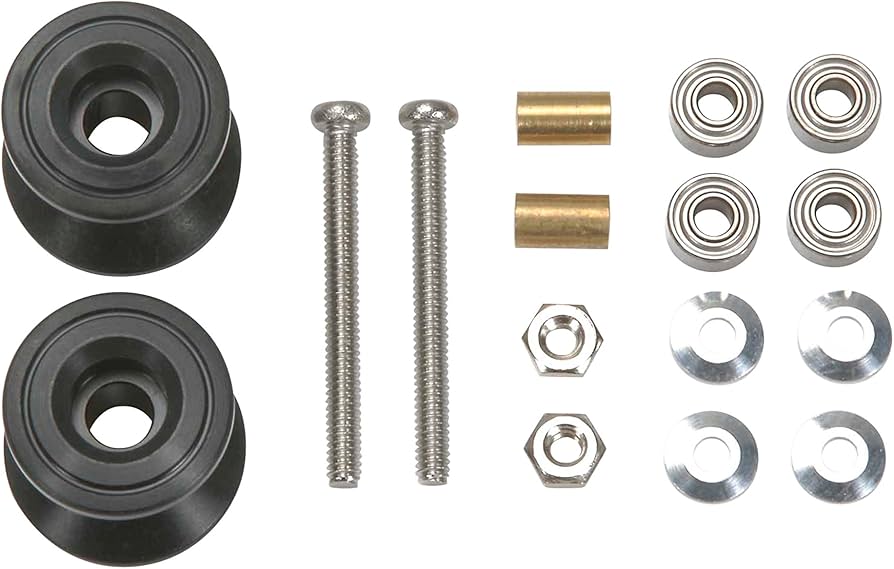 Amazon | タミヤ ミニ四駆特別企画商品 2段アルミローラーセット (13