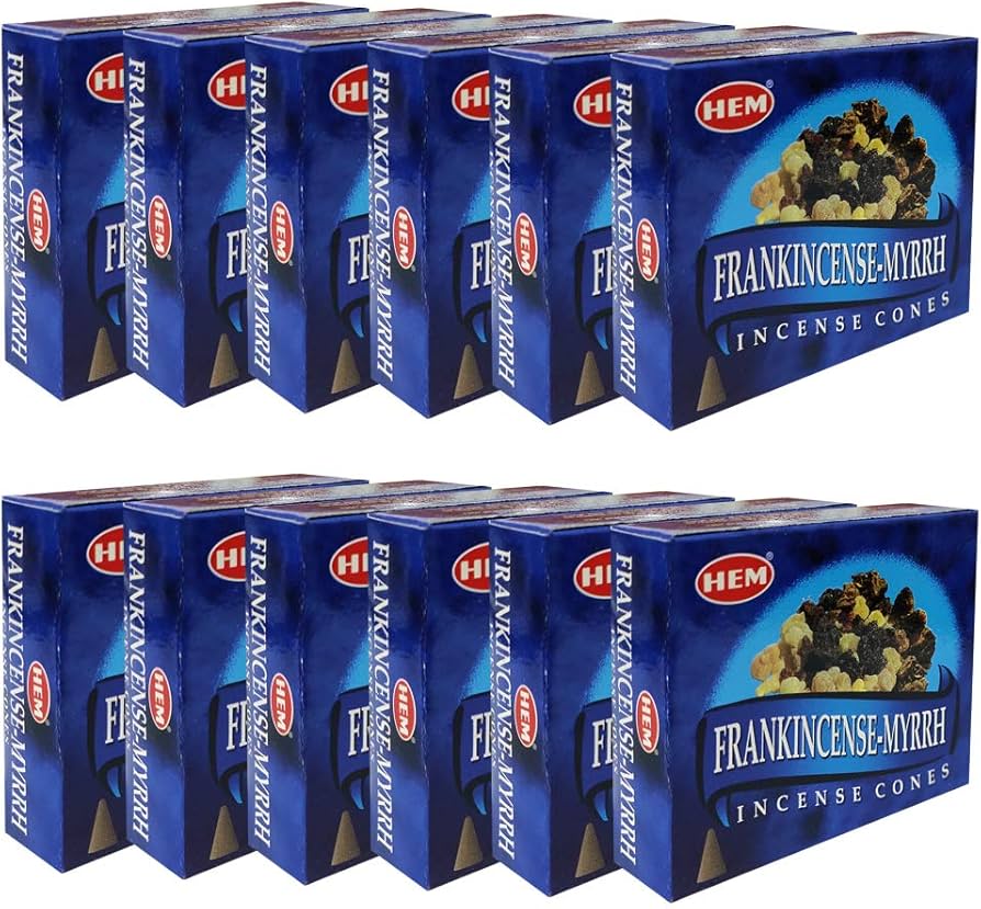 Amazon.co.jp: フランキンセンスとミルラのお香コーンとコーンイン