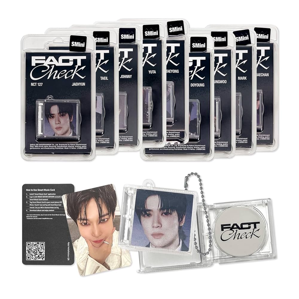 NCT 127 - NCT - 5TH ALBUM [Fact Check] (SMini Ver. - Random) Case