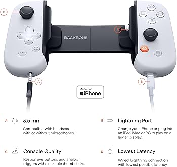 Amazon.co.jp: BACKBONE One モバイルゲームコントローラー for iPhone